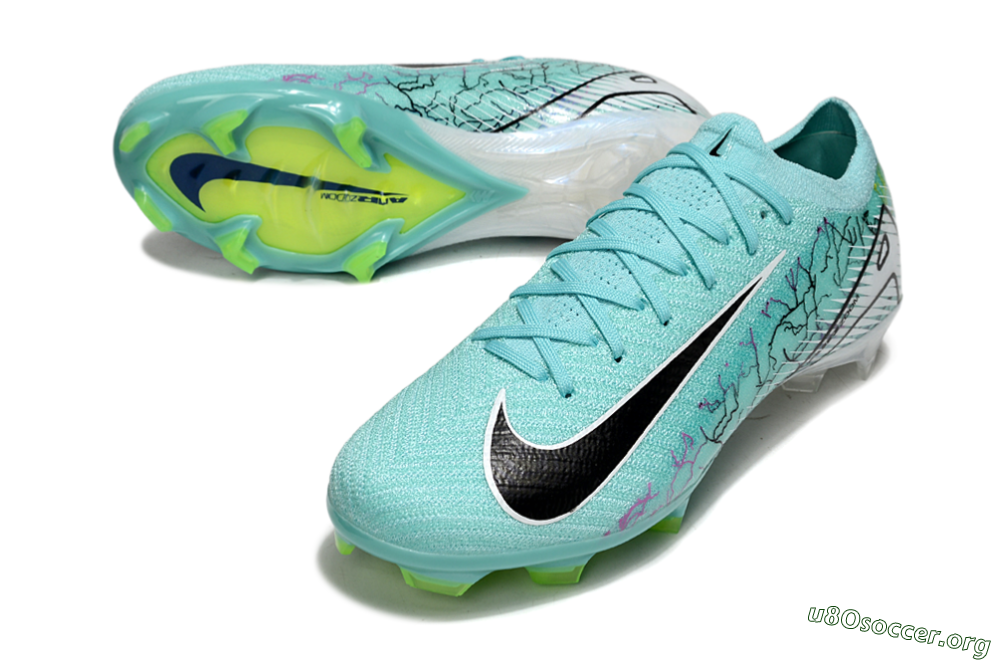 Nike Air Zoom Mercurial Vapor 16 Elite FG Football Boots - Blue/White/Black 0