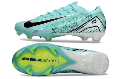 Nike Air Zoom Mercurial Vapor 16 Elite FG Football Boots - Blue/White/Black