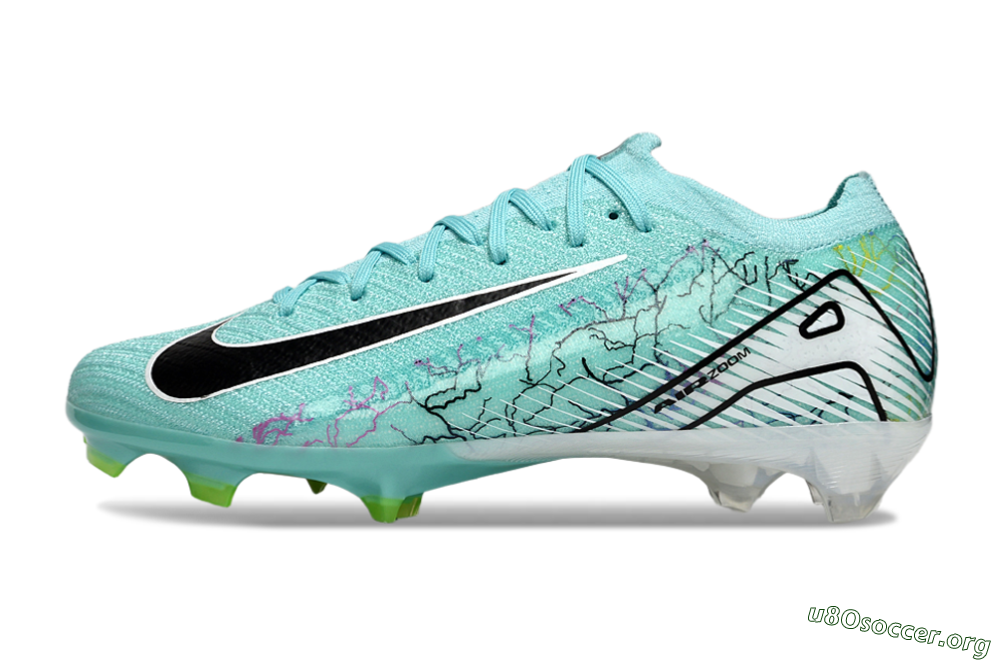 Nike Air Zoom Mercurial Vapor 16 Elite FG Football Boots - Blue/White/Black 3