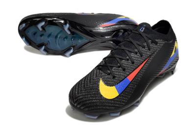 Nike Air Zoom Mercurial Vapor 16 Elite FG Football Boots - Black/Yellow/Blue/Red