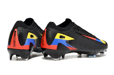 Nike Air Zoom Mercurial Vapor 16 Elite FG Football Boots - Black/Yellow/Blue/Red