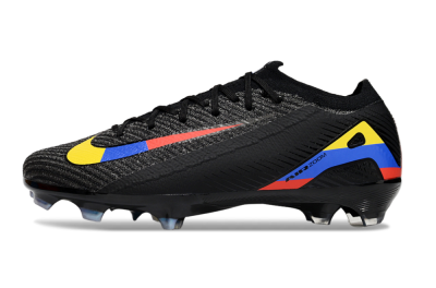 Nike Air Zoom Mercurial Vapor 16 Elite FG Football Boots - Black/Yellow/Blue/Red