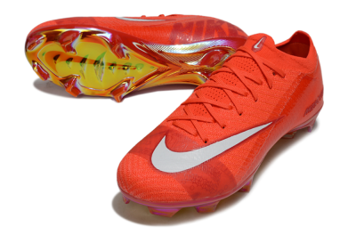 Nike Air Zoom Mercurial Vapor 16 Elite FG Football Boots - Red/White