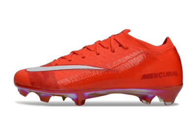 Nike Air Zoom Mercurial Vapor 16 Elite FG Football Boots - Red/White