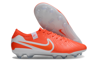 Nike Tiempo Legend 10 Elite FG Football Boots - Red/White