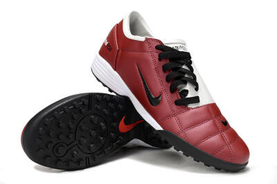 Nike Total 90 III TF Football Shoes - Red/Black/White