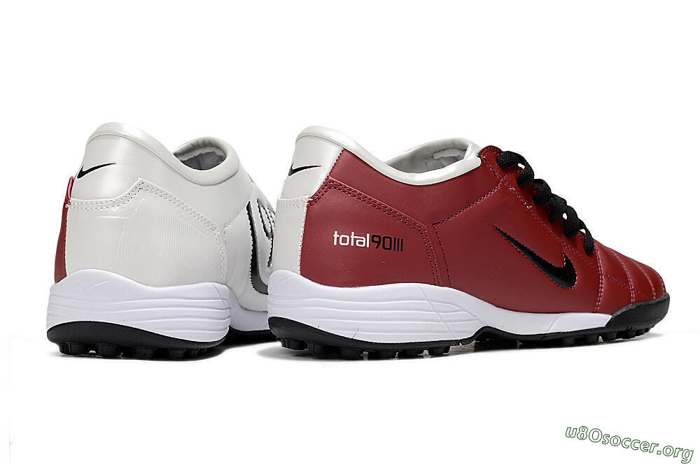Nike Total 90 III TF Football Shoes - Red/Black/White 6
