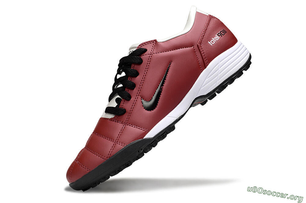 Nike Total 90 III TF Football Shoes - Red/Black/White 5