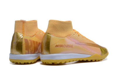 Nike Air Zoom Mercurial Superfly 10 Elite TF Football Shoes - Yellow/Gold/White