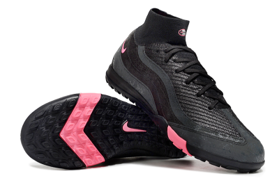Nike Air Zoom Mercurial Superfly 10 Elite TF Football Shoes - Black/Grey/Pink