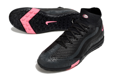 Nike Air Zoom Mercurial Superfly 10 Elite TF Football Shoes - Black/Grey/Pink