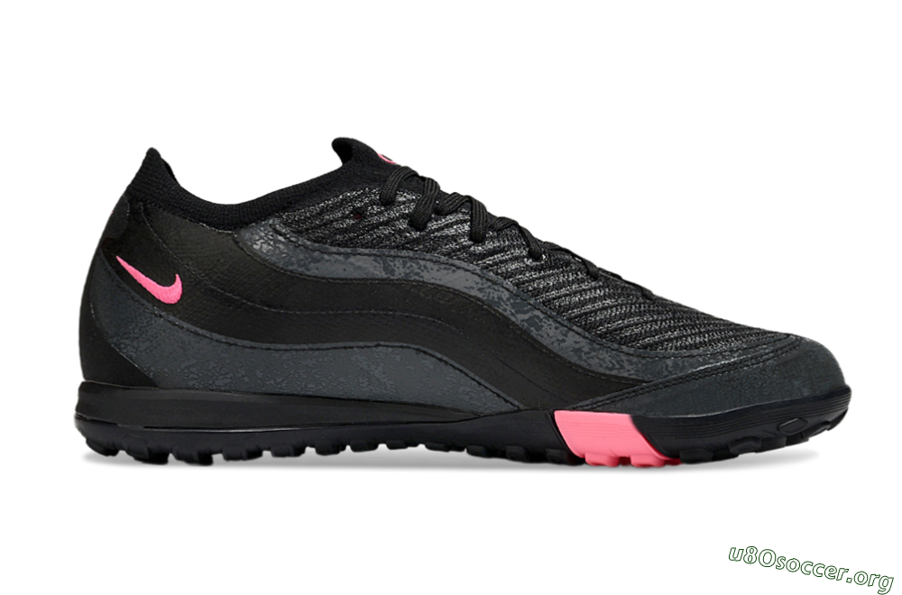 Nike Air Zoom Mercurial Vapor 16 Elite TF Football Shoes - Black/Grey/Pink 5