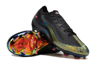 Nike Air Zoom Mercurial Vapor 16 Elite FG Football Boots - Black/Grey/Pink