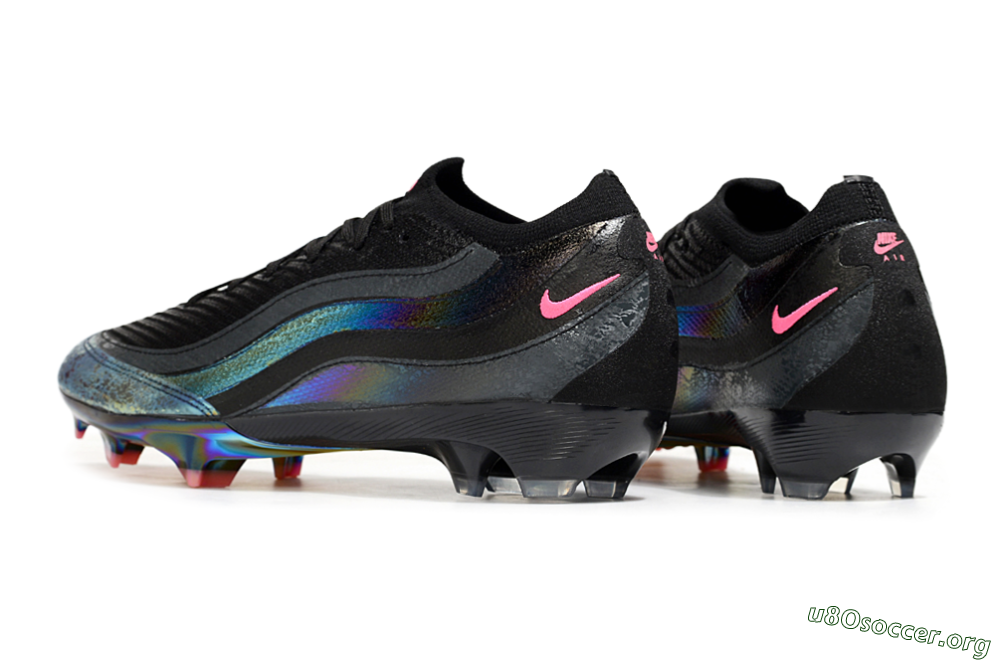 Nike Air Zoom Mercurial Vapor 16 Elite FG Football Boots - Black/Grey/Pink 4