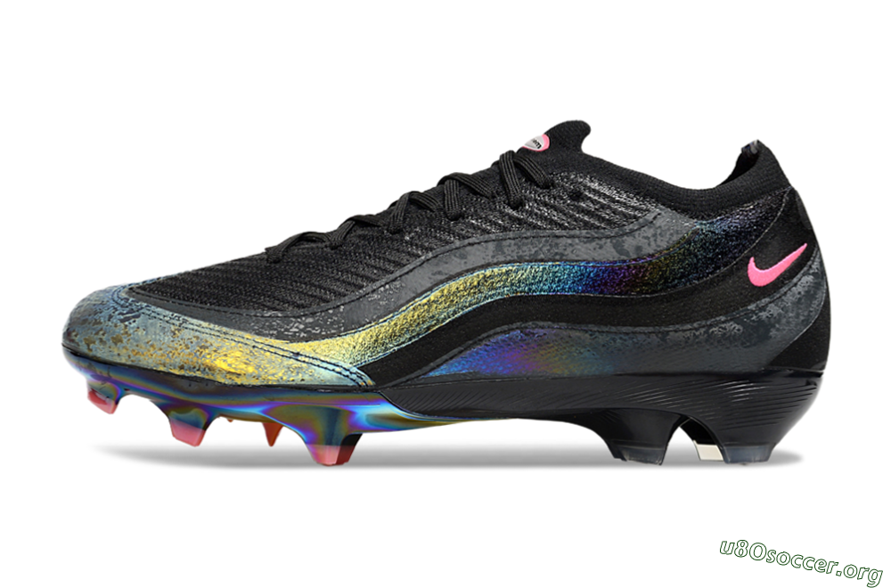 Nike Air Zoom Mercurial Vapor 16 Elite FG Football Boots - Black/Grey/Pink 3