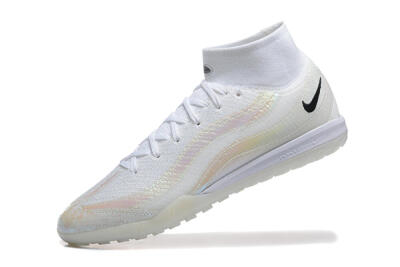 Nike Air Zoom Mercurial Superfly 10 Elite TF Football Shoes - White/Black