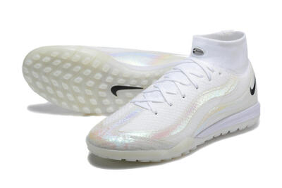 Nike Air Zoom Mercurial Superfly 10 Elite TF Football Shoes - White/Black