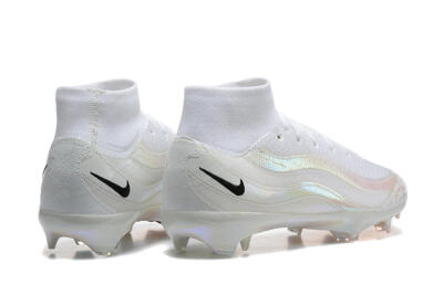 Nike Air Zoom Mercurial Superfly 10 Elite FG Football Boots - White/Black