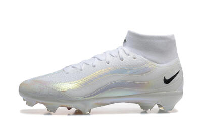 Nike Air Zoom Mercurial Superfly 10 Elite FG Football Boots - White/Black