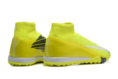 Nike Air Zoom Mercurial Superfly 10 Elite TF Football Shoes - Yellow/Black/White