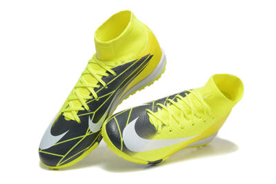 Nike Air Zoom Mercurial Superfly 10 Elite TF Football Shoes - Yellow/Black/White