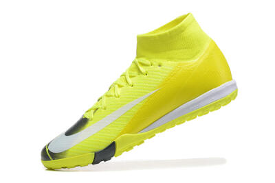 Nike Air Zoom Mercurial Superfly 10 Elite TF Football Shoes - Yellow/Black/White