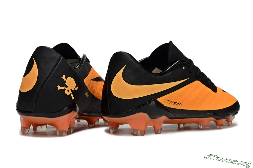 Nike Hypervenom Phantom FG Football Boots - Orange/Black 7