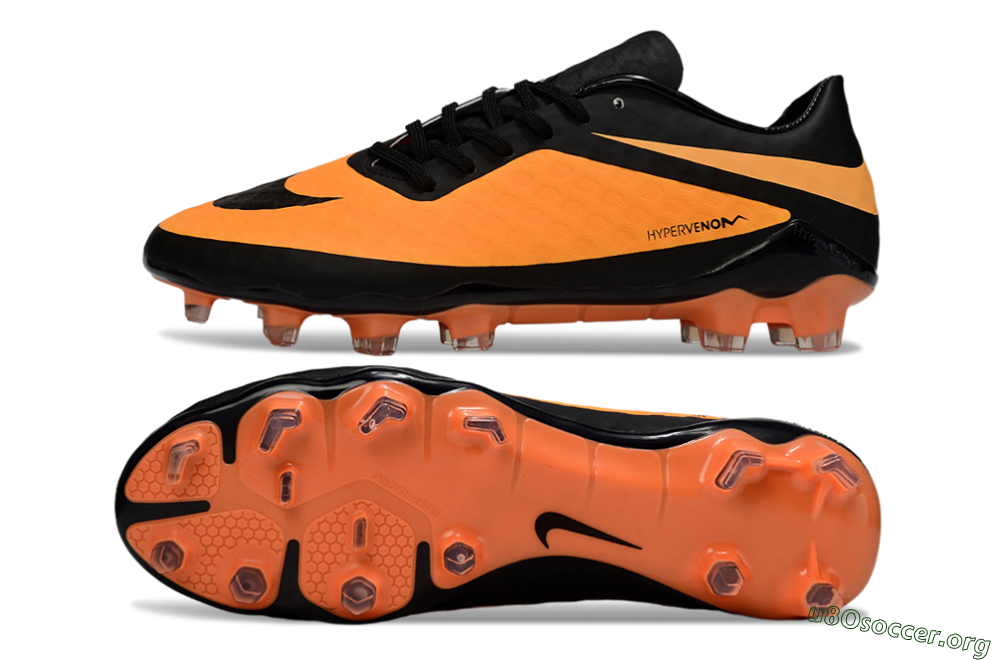 Nike Hypervenom Phantom FG Football Boots - Orange/Black 1