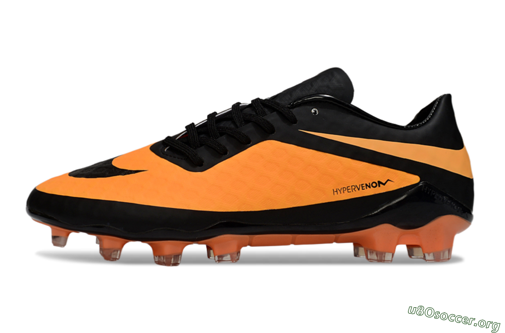 Nike Hypervenom Phantom FG Football Boots - Orange/Black 3