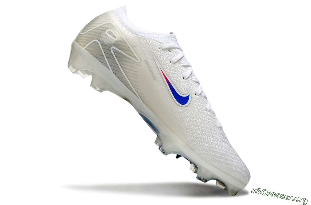 Nike Air Zoom Mercurial Vapor 16 Elite FG Football Boots - White/Blue/Pink 5