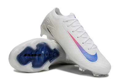 Nike Air Zoom Mercurial Vapor 16 Elite FG Football Boots - White/Blue/Pink