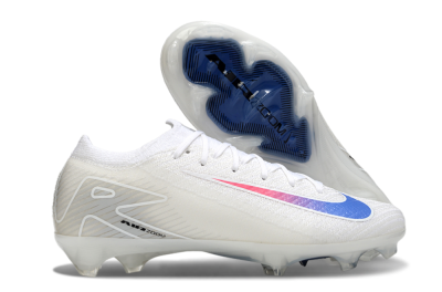 Nike Air Zoom Mercurial Vapor 16 Elite FG Football Boots - White/Blue/Pink