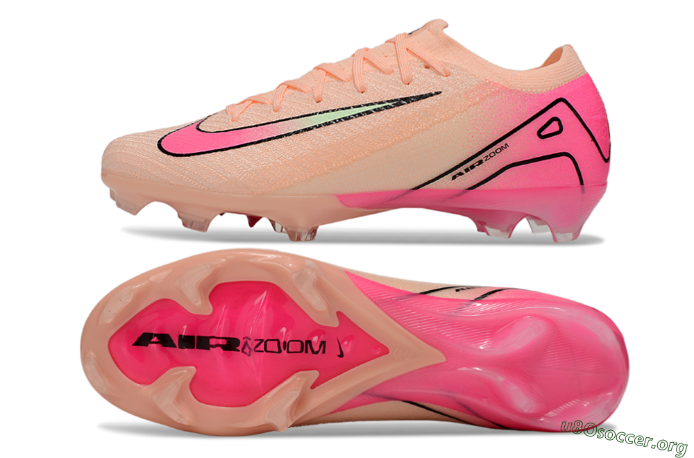 Nike Air Zoom Mercurial Vapor 16 Elite FG Football Boots - Pink/Black 1