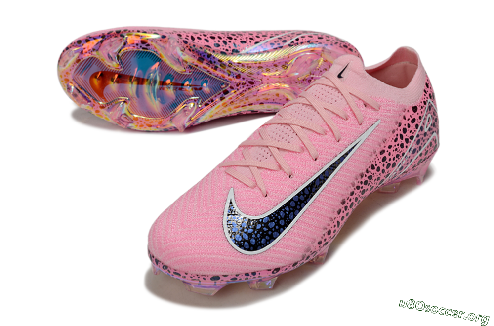 Nike Air Zoom Mercurial Vapor 16 Elite FG Football Boots - Pink/White/Leopard 0