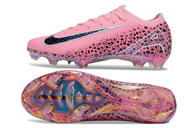 Nike Air Zoom Mercurial Vapor 16 Elite FG Football Boots - Pink/White/Leopard