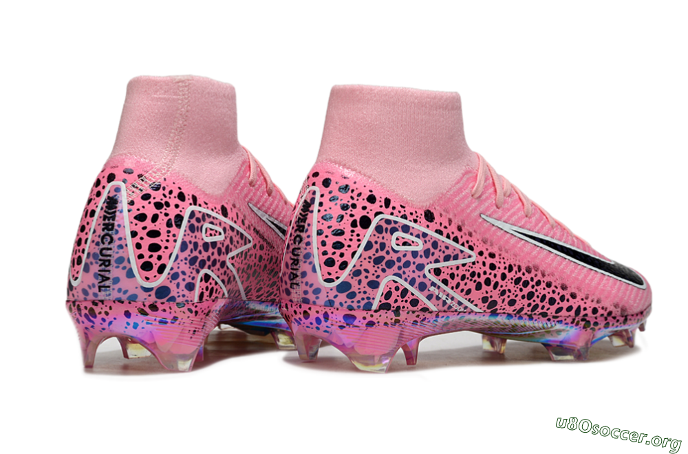 Nike Air Zoom Mercurial Superfly 10 Elite FG Football Boots - Pink/White/Leopard 7