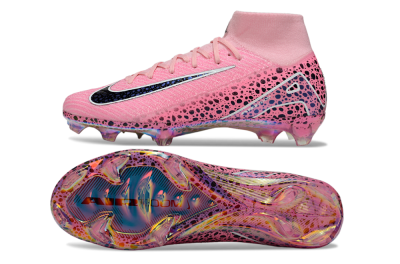 Nike Air Zoom Mercurial Superfly 10 Elite FG Football Boots - Pink/White/Leopard