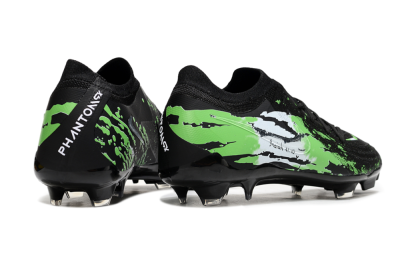 Nike Phantom GX 2 Elite FG Football Boots - Black/Green/White