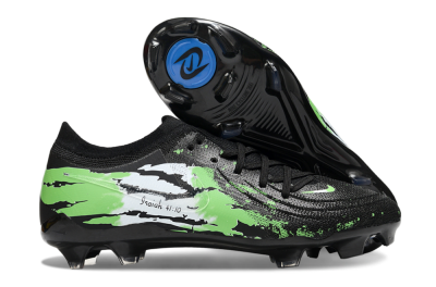 Nike Phantom GX 2 Elite FG Football Boots - Black/Green/White