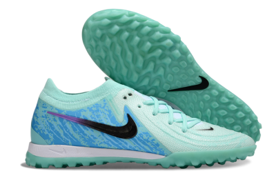 Nike Phantom GX 2 Elite TF Football Shoes - Jade/Blue/Black