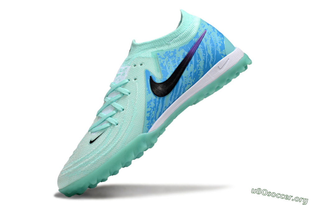 Nike Phantom GX 2 Elite TF Football Shoes - Jade/Blue/Black 5