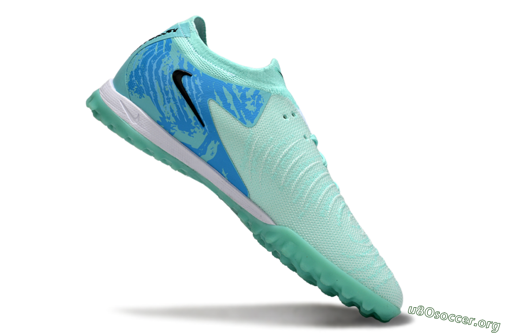 Nike Phantom GX 2 Elite TF Football Shoes - Jade/Blue/Black 4