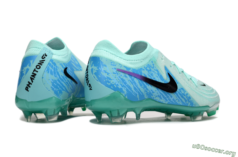 Nike Phantom GX 2 Elite FG Football Boots - Jade/Blue/Black 6