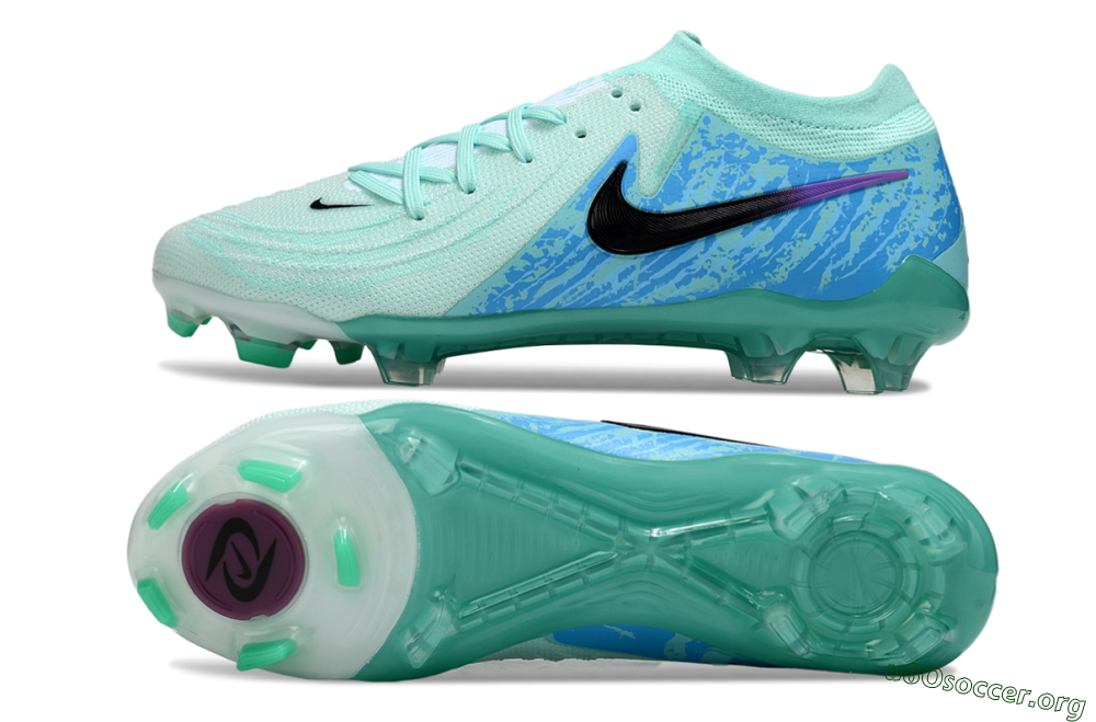 Nike Phantom GX 2 Elite FG Football Boots - Jade/Blue/Black 1