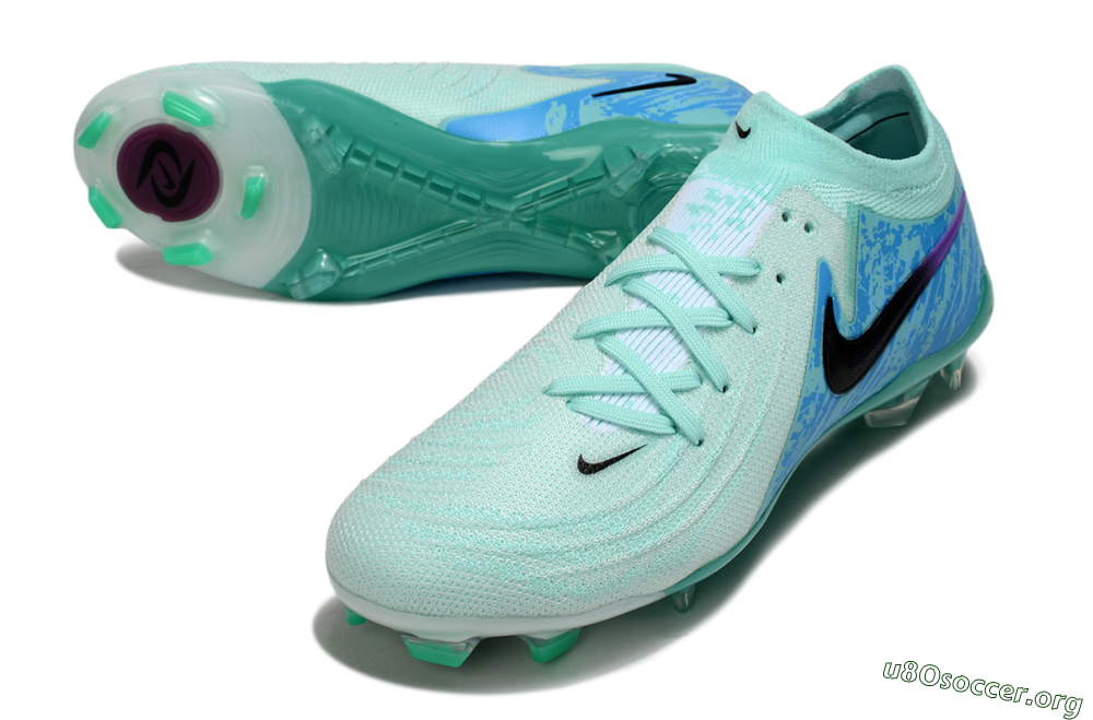 Nike Phantom GX 2 Elite FG Football Boots - Jade/Blue/Black 0
