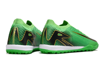 Nike Air Zoom Mercurial Vapor 16 Elite TF Football Shoes - Green/Gold/Black