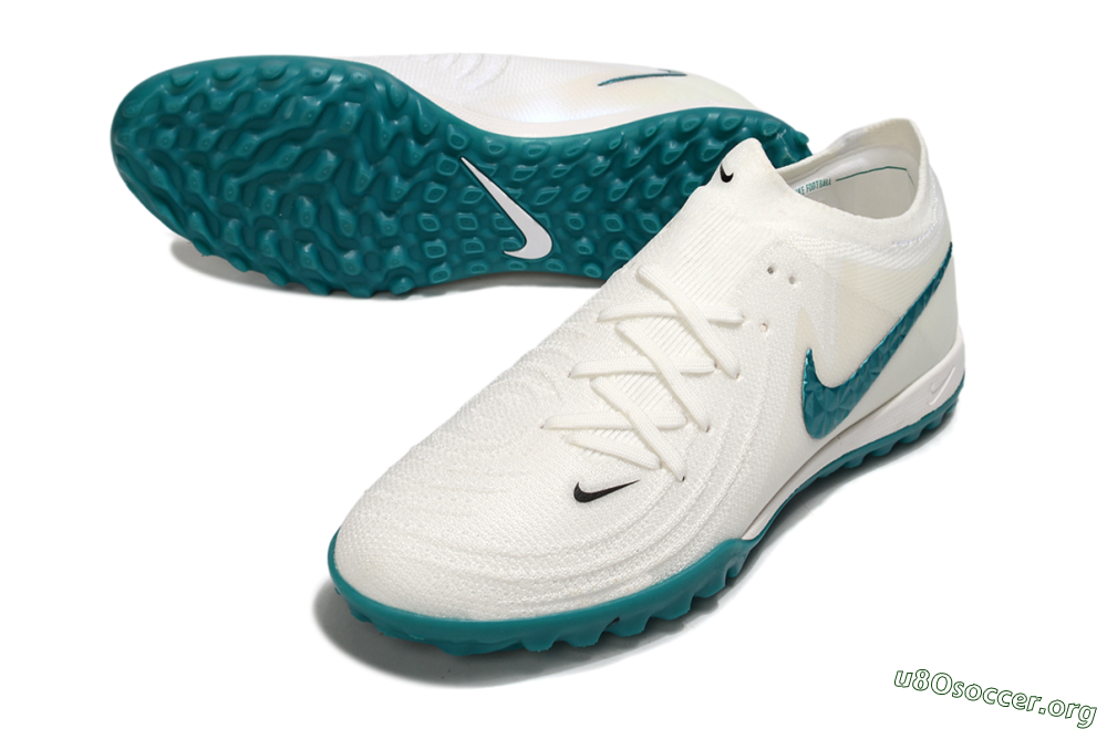 Nike Phantom GX 2 Elite TF Football Shoes - Beige/Green 0