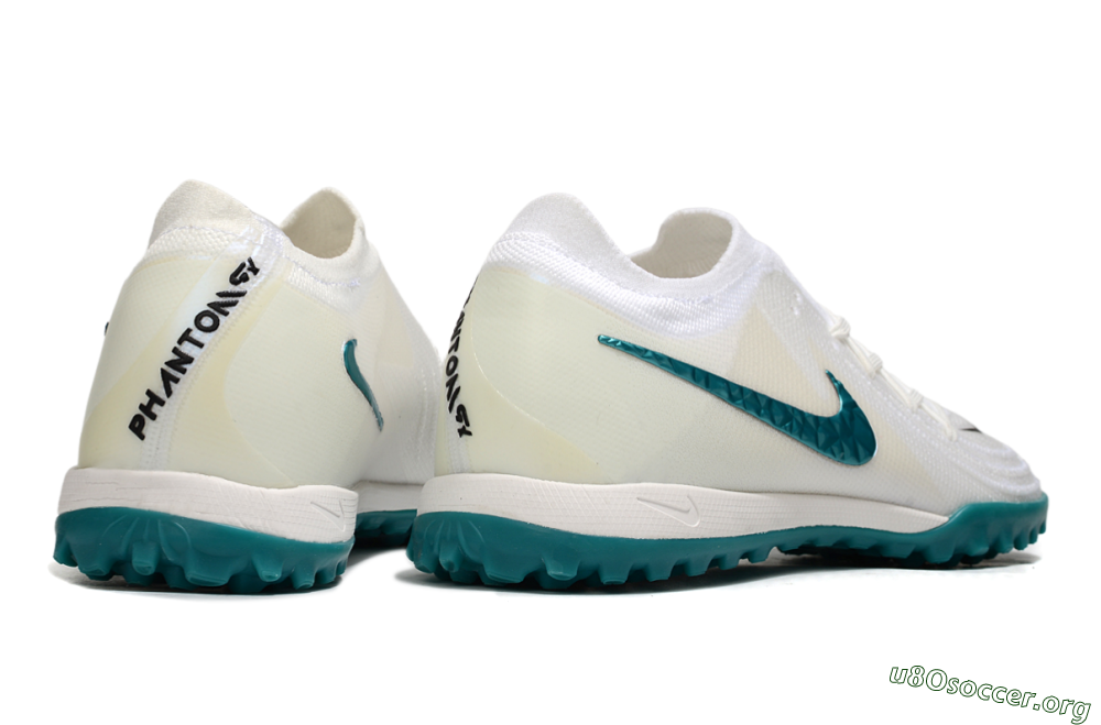 Nike Phantom GX 2 Elite TF Football Shoes - Beige/Green 6