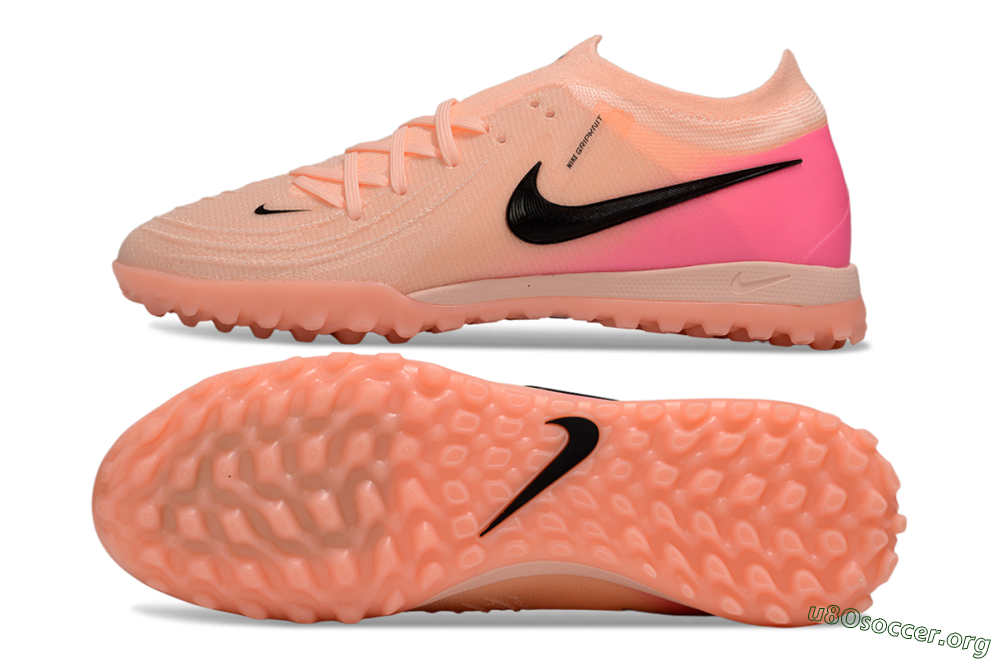 Nike Phantom GX 2 Elite TF Football Shoes - Pink/Black 1
