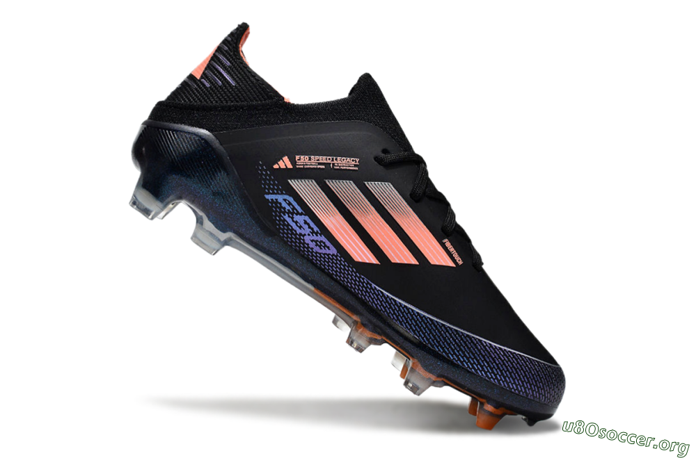 Adidas F50 Elite FG Football Boots - Black/Pink/Blue 0